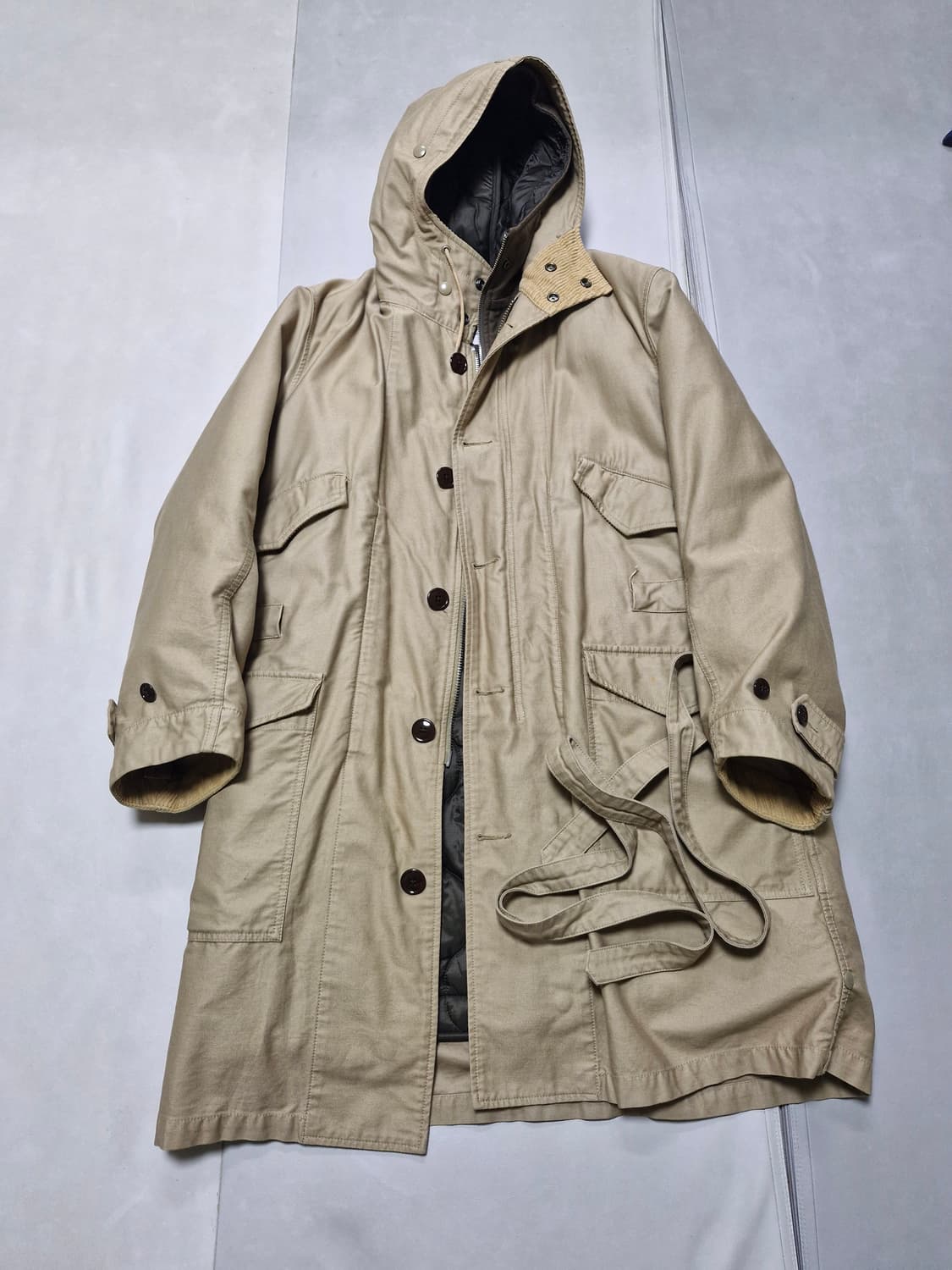 에스피오나지 장진호 파카 s사이즈 팝니다 상품이미지2