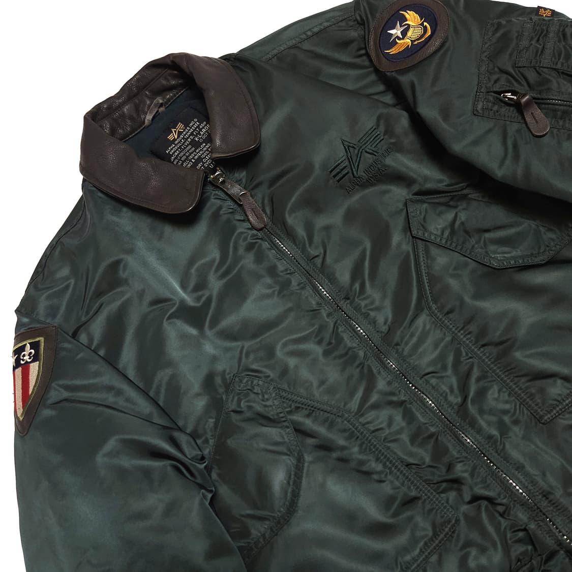 알파인더스트리 USA 02s 아카이브 플라이트 자켓 상품이미지6