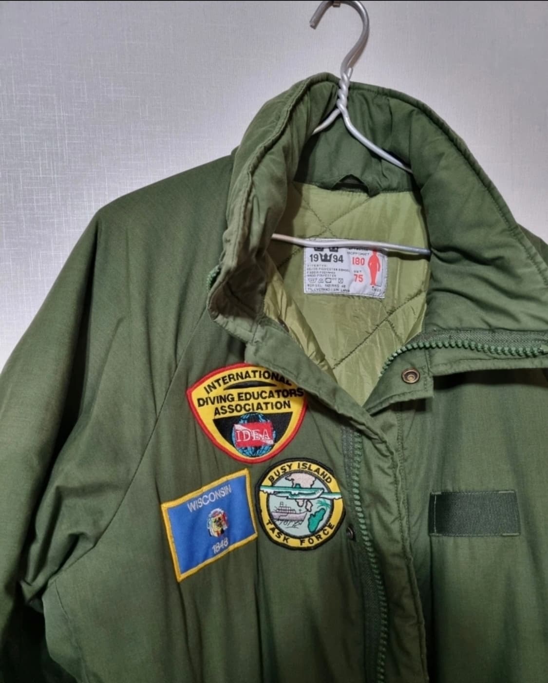 스웨덴군 m90 야상파카 상품이미지2