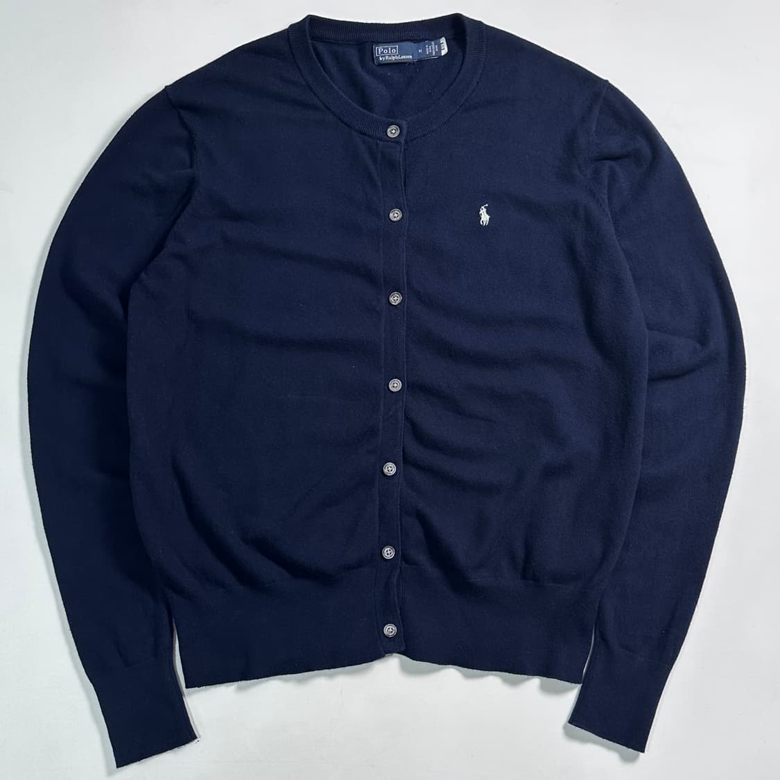 폴로 랄프로렌 피마코튼 유넥 가디건 상품이미지1
