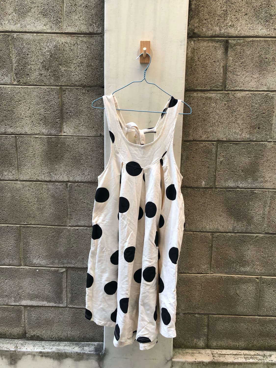 polka dot apron dress 상품이미지5
