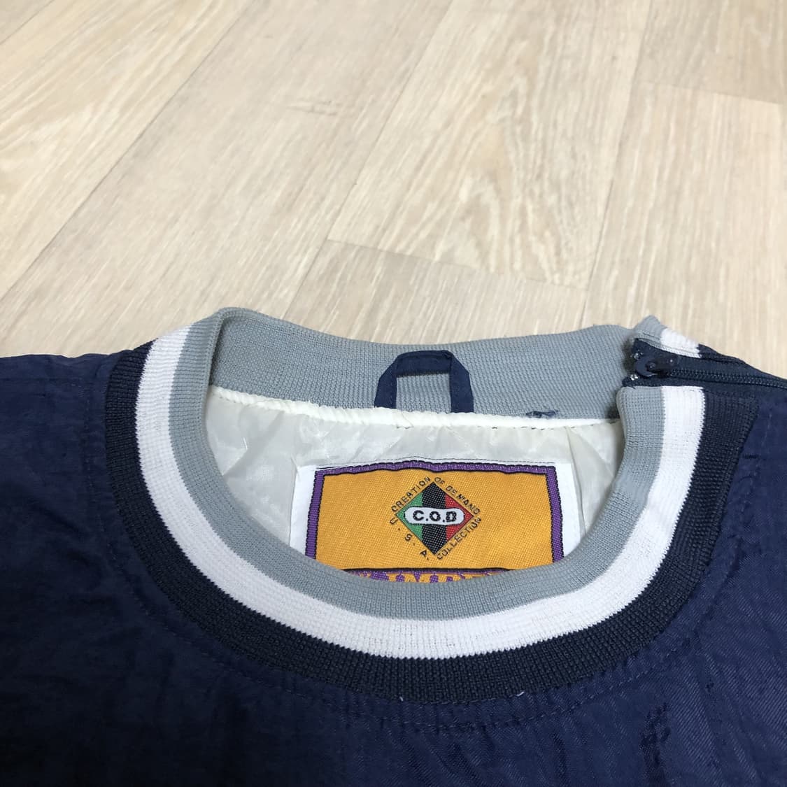 (XXL) 90's C.O.D NFL 카우보이 달라스 웜업 아노락 자켓 상품이미지5