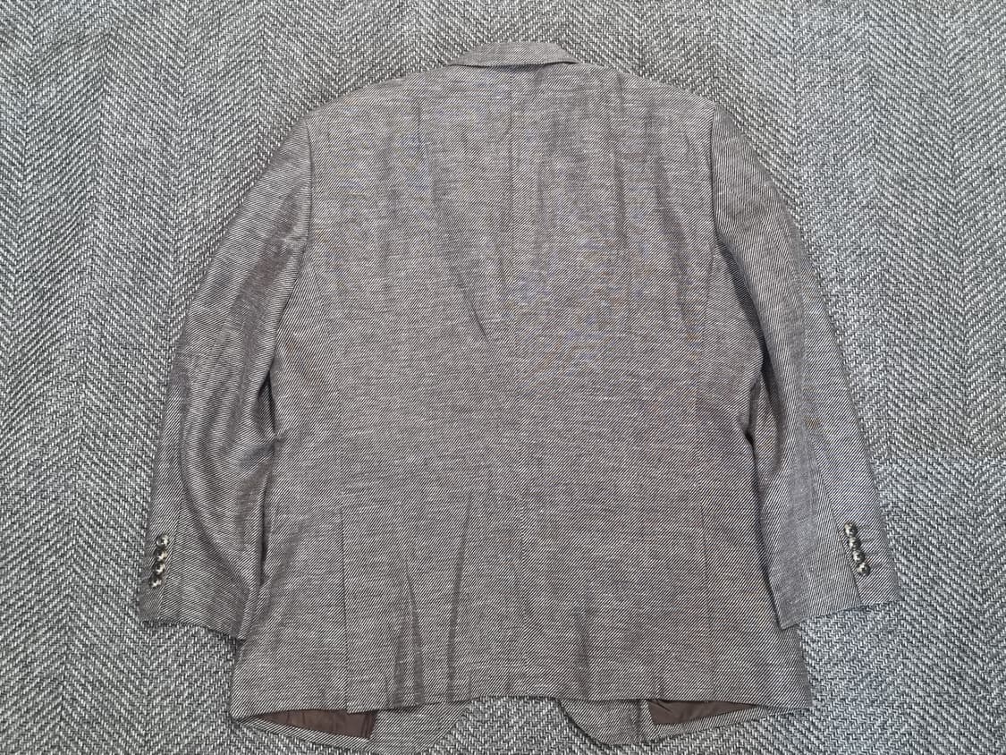 B&T CLUB — 브라운 헤링본 자켓 상품이미지3