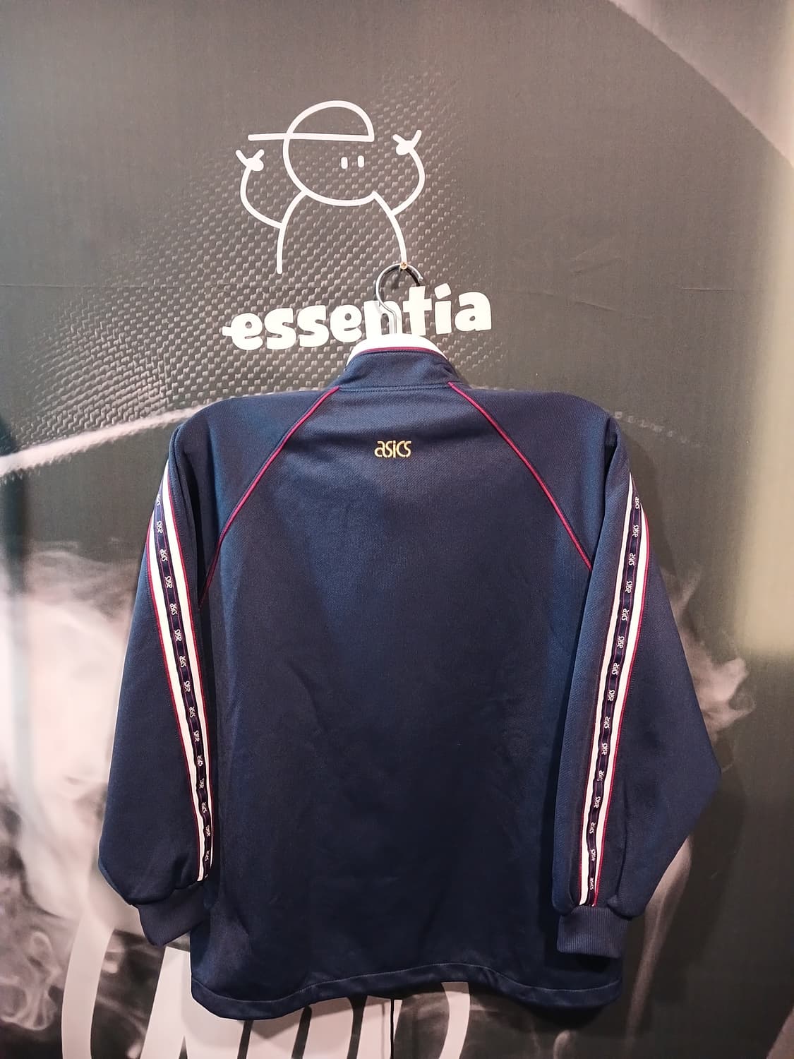 아식스 네이비 버건디 올드스쿨 져지 상품이미지3