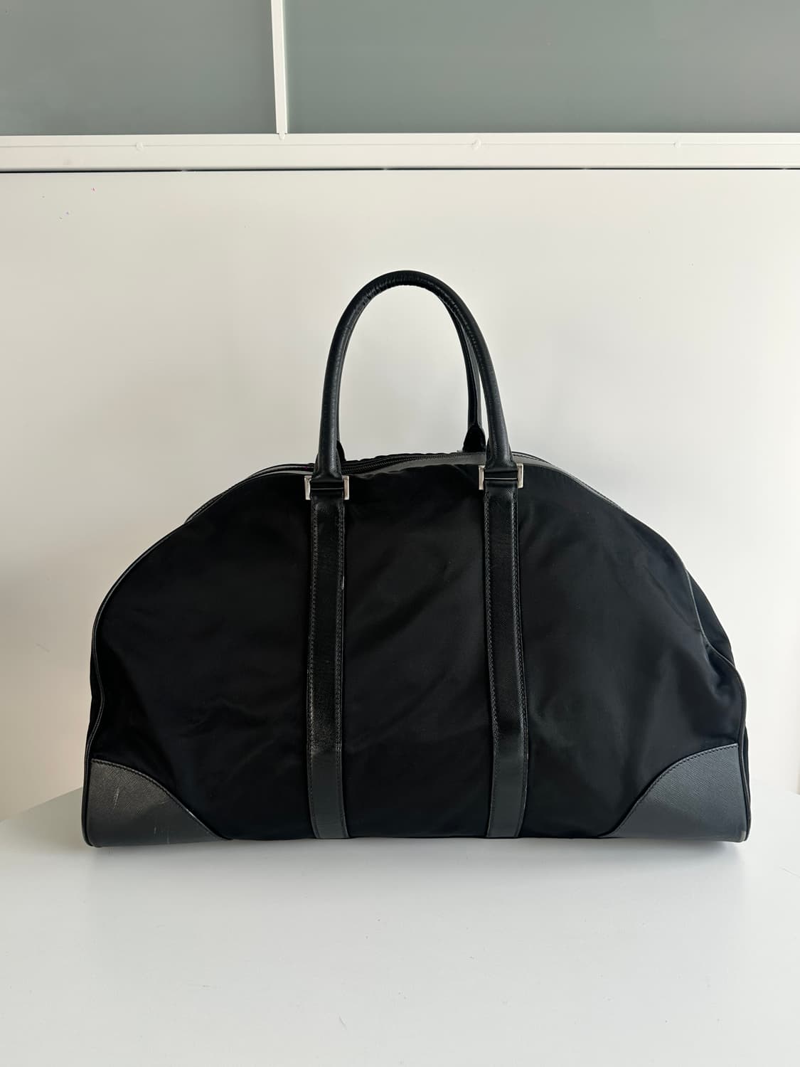 [PRADA] 프라다 나일론 X 레더 여행 골프 보스턴백
 상품이미지5