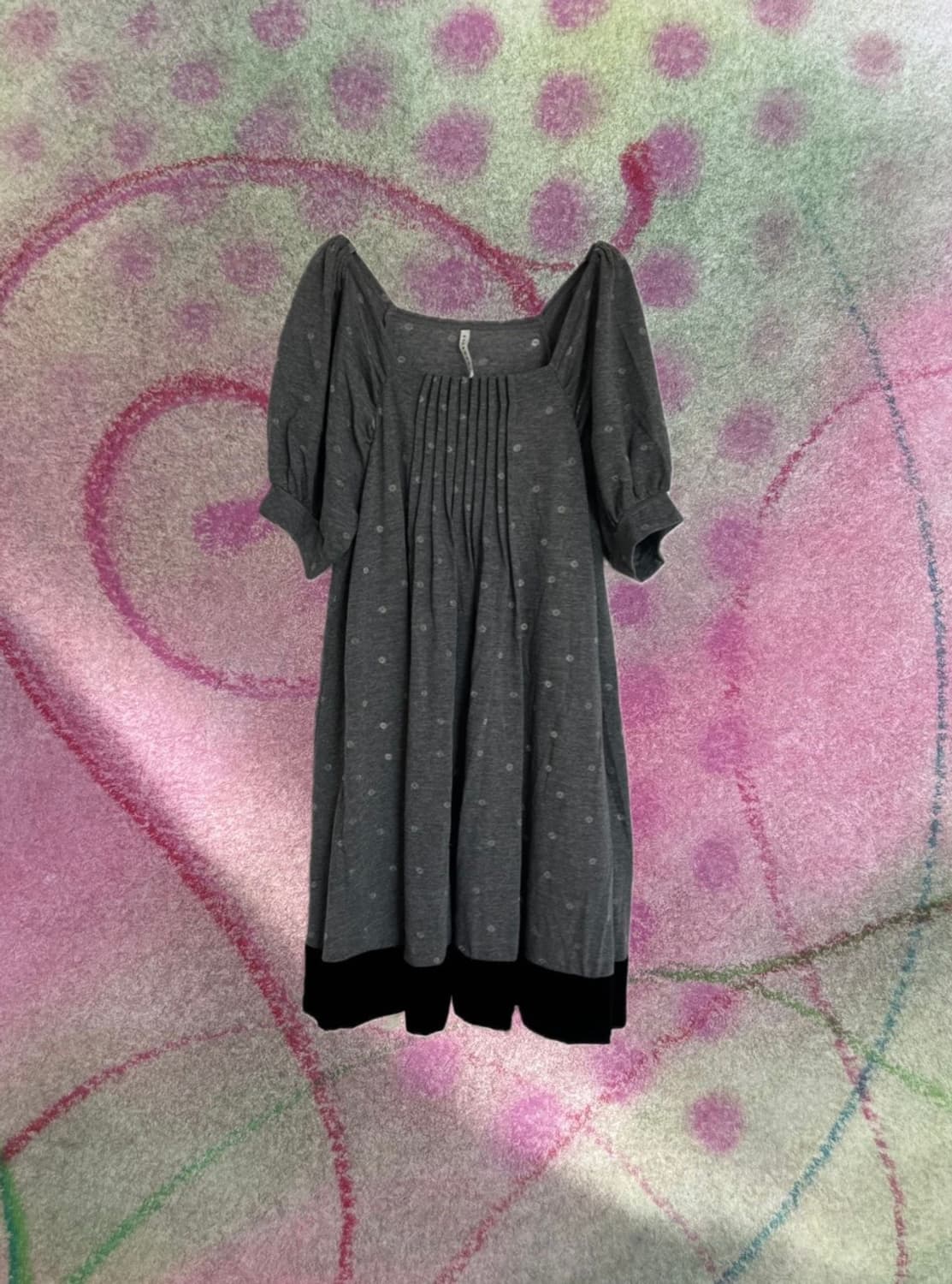 스나오 쿠와하라 도트 원피스 상품이미지1