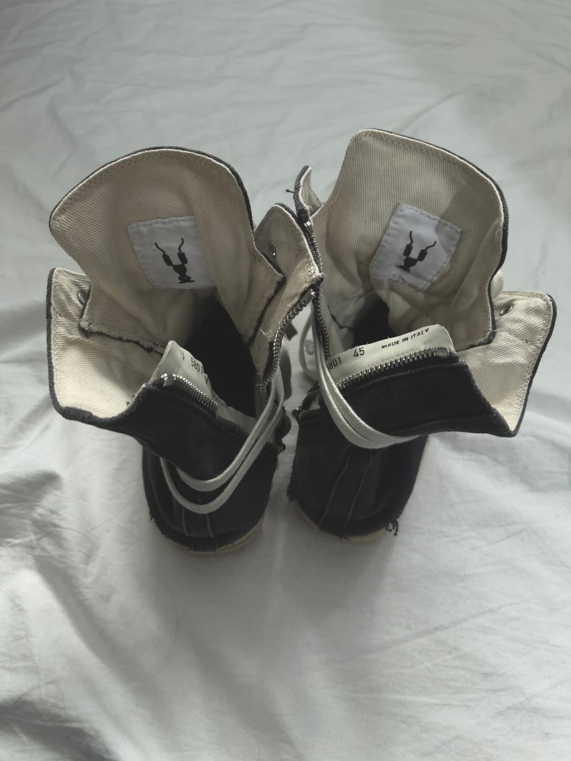 릭오웬스 다크쉐도우 초기 데님 캔버스 라몬즈 상품이미지5