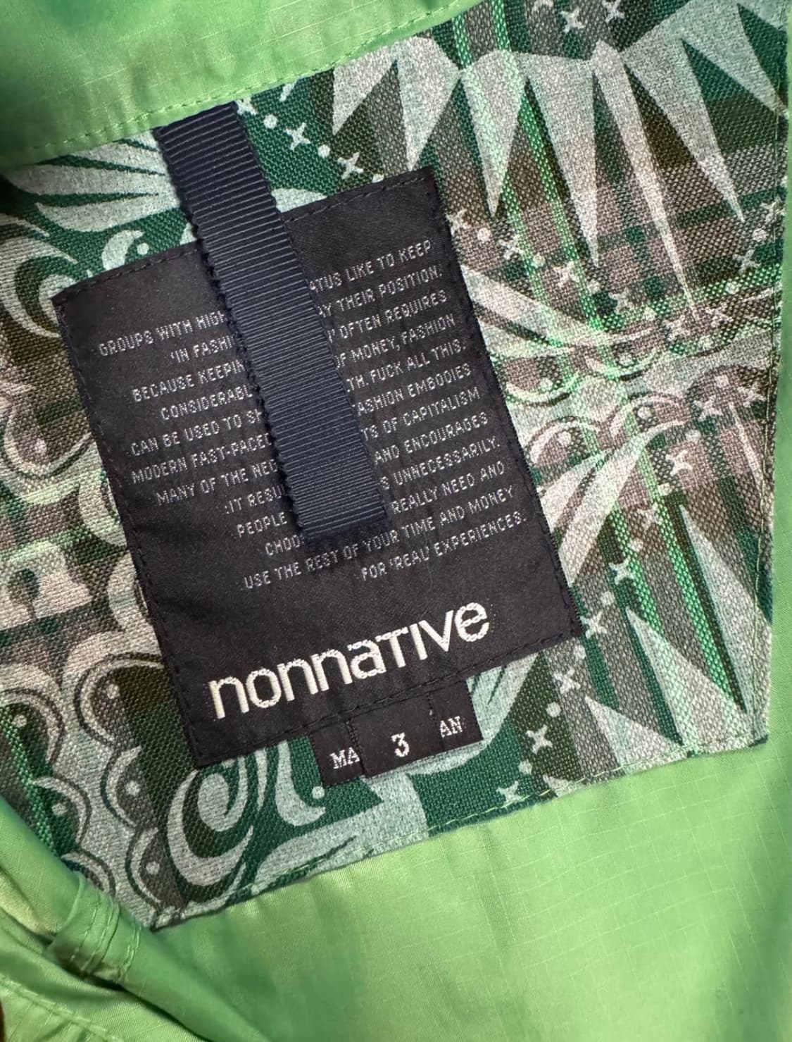 논네이티브 경량자켓 상품이미지2