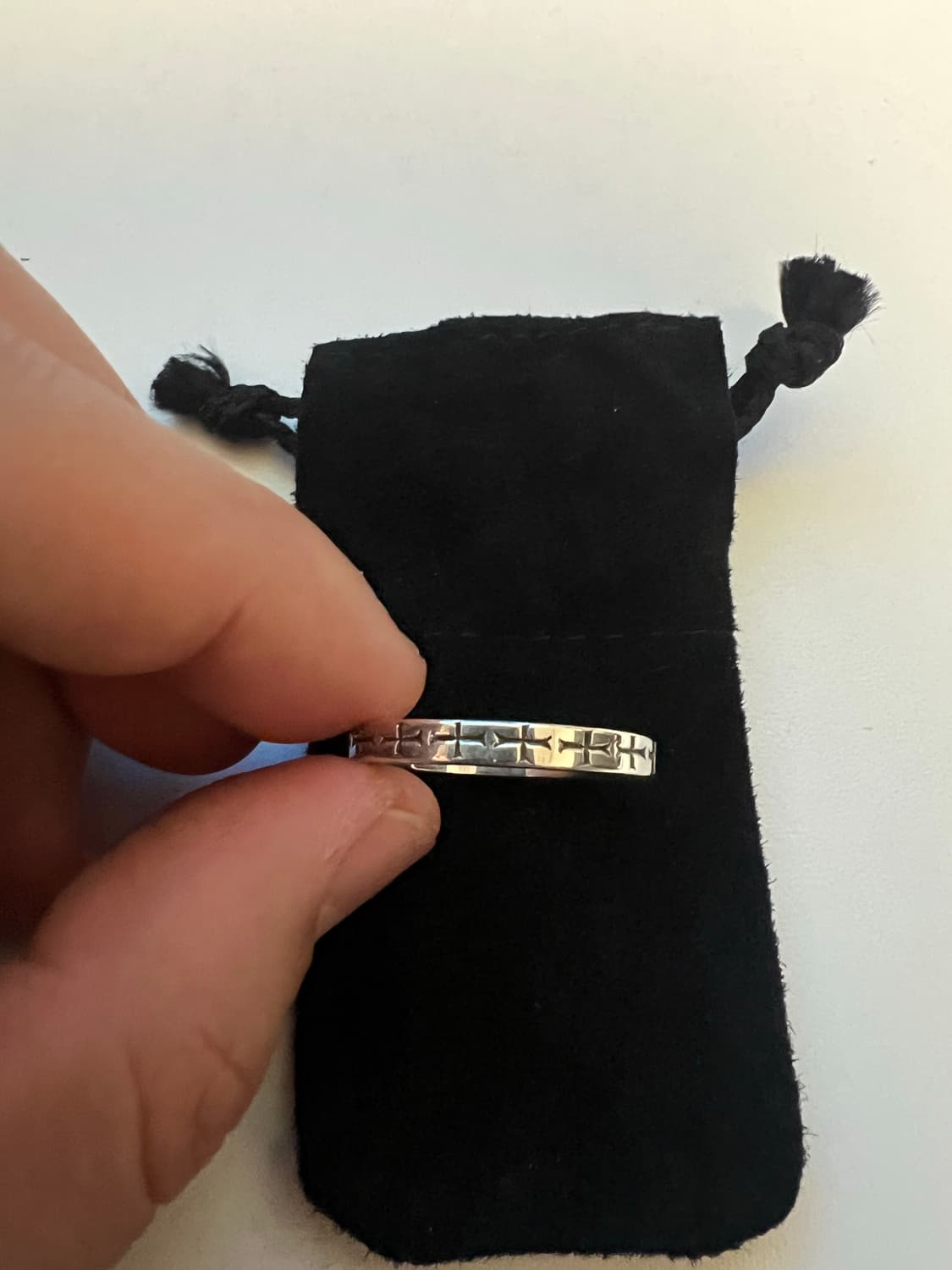[US11]크롬하츠 3mm 스페이서 퍽유링 상품이미지4