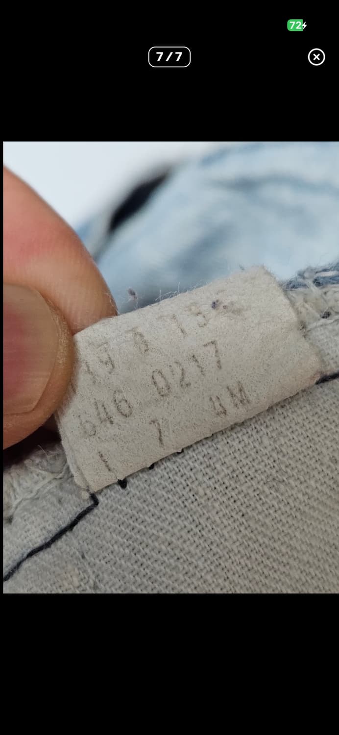 1970s 리바이스 646 벨바텀 부츠컷 데님 38 상품이미지7