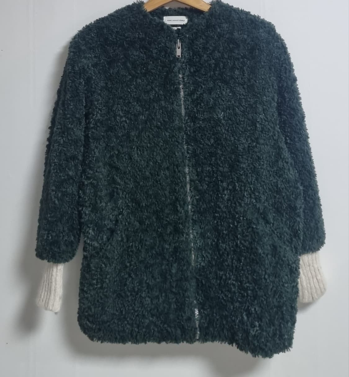 M (66) 이자벨마랑 딥그린 뽀글이 자켓 (정품) 상품이미지1