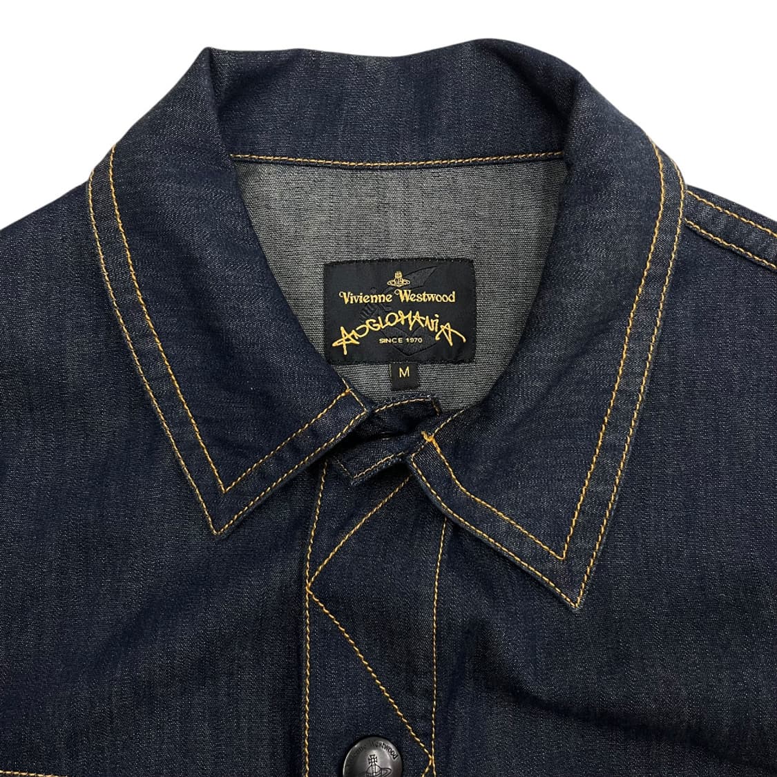 비비안 웨스트우드 매장판 펑크맛 데님자켓 M 상품이미지6