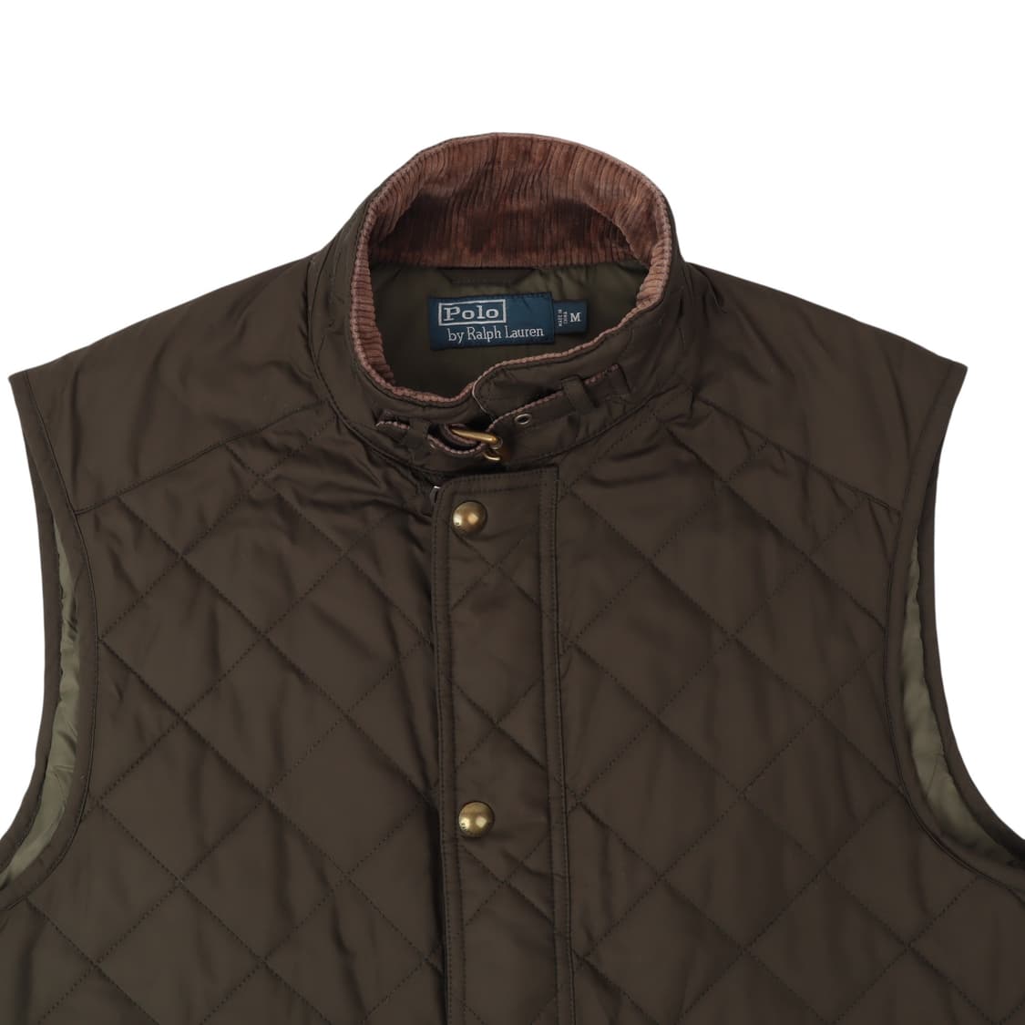 폴로 랄프로렌 카키 코듀로이 퀄팅 베스트 상품이미지2