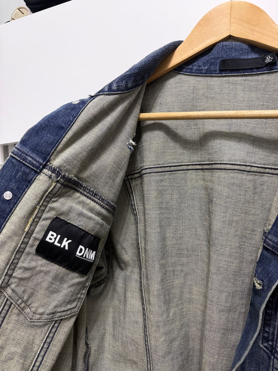 [XL] BLK DNM 데님자켓 상품이미지2