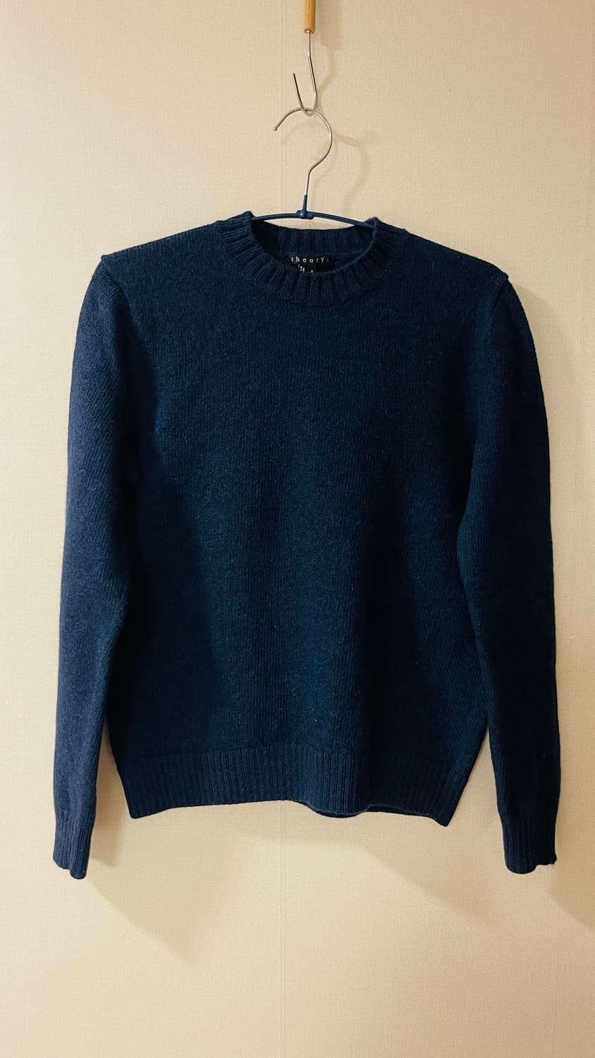 띠어리 Theory 여성 100% 메리노 울 니트 S 가볍고 포근하고 따 상품이미지1