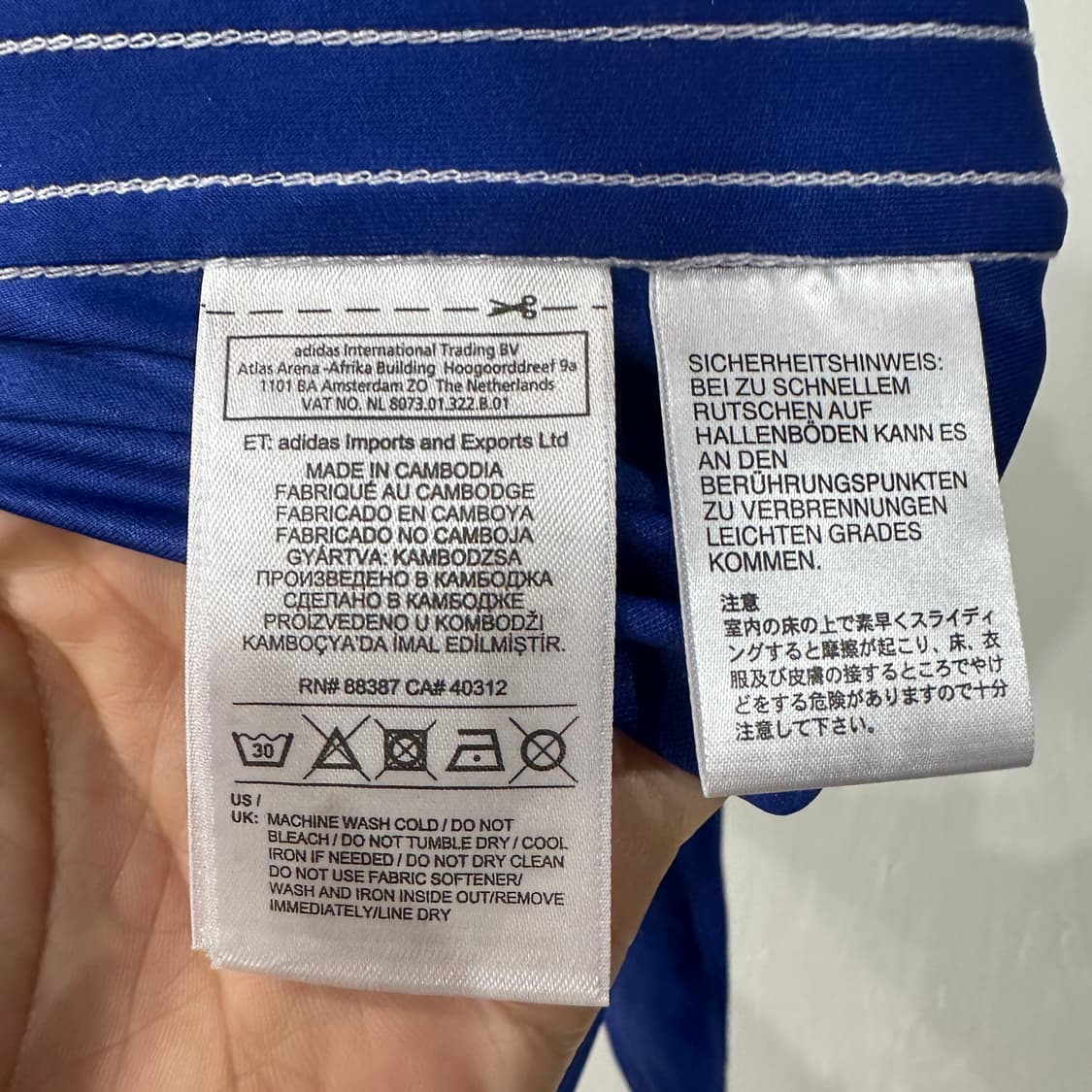 아디다스 첼시 16-17 긴팔유니폼 95 상품이미지5