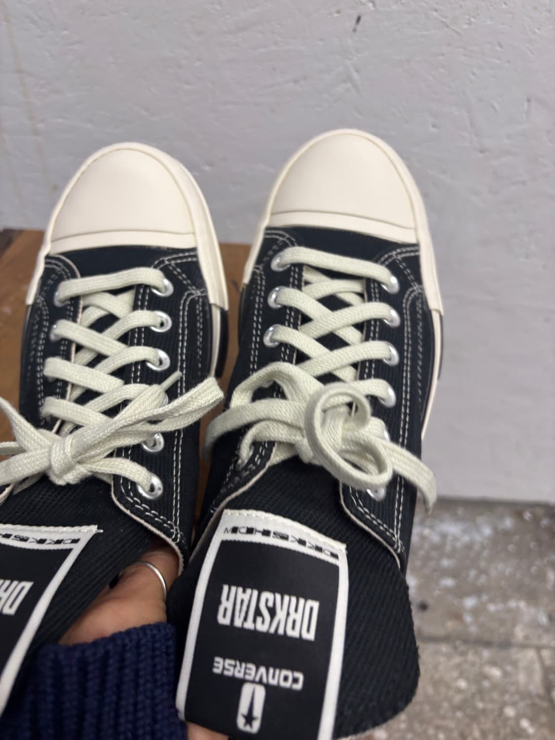 릭오웬스 컨버스 다크스타  상품이미지6