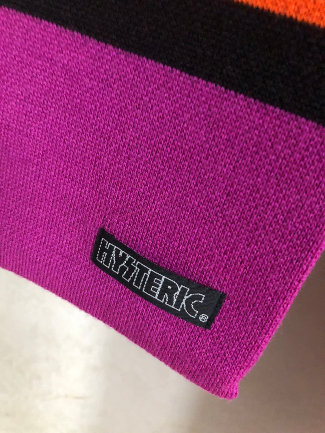 히스테릭 글래머 LOVE BUZZ 머플러 상품이미지3