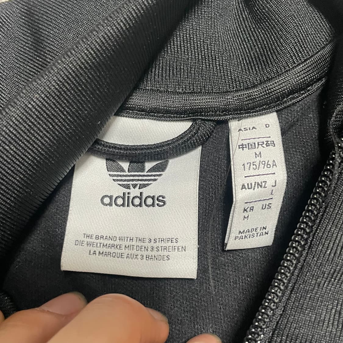 M 아디다스 베켄바우어 블랙 트랙탑 상품이미지4