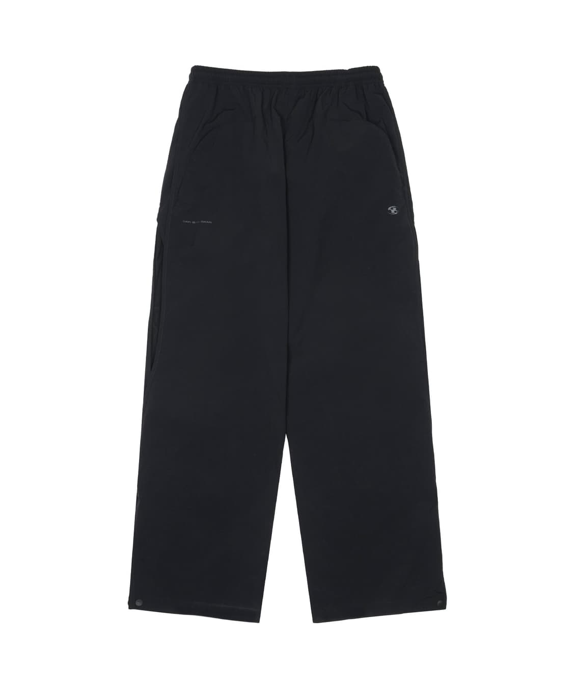 산산기어 26SS 사이드플랩트랙팬츠 블랙 상품이미지4