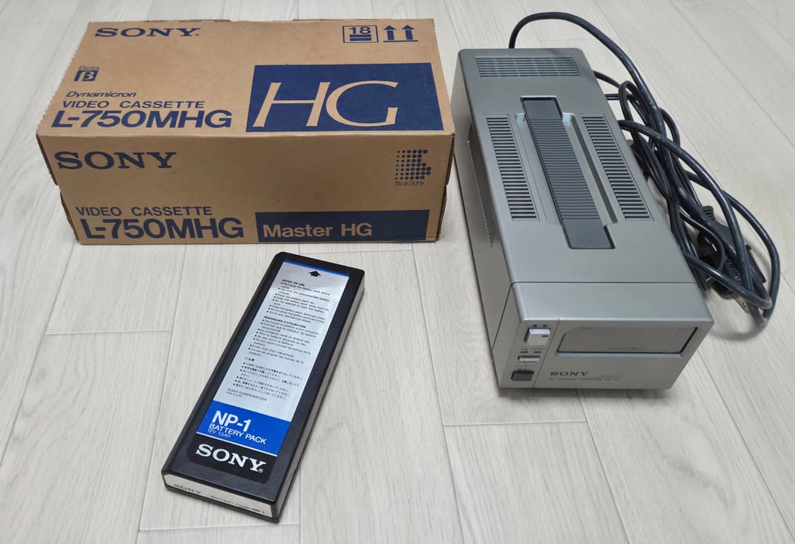 소니 베타맥스 비디오 카메라, 포터블 테이프 레코더 상품이미지4