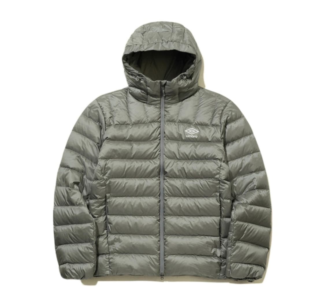 엄브로 경량패딩 카키그레이  상품이미지1