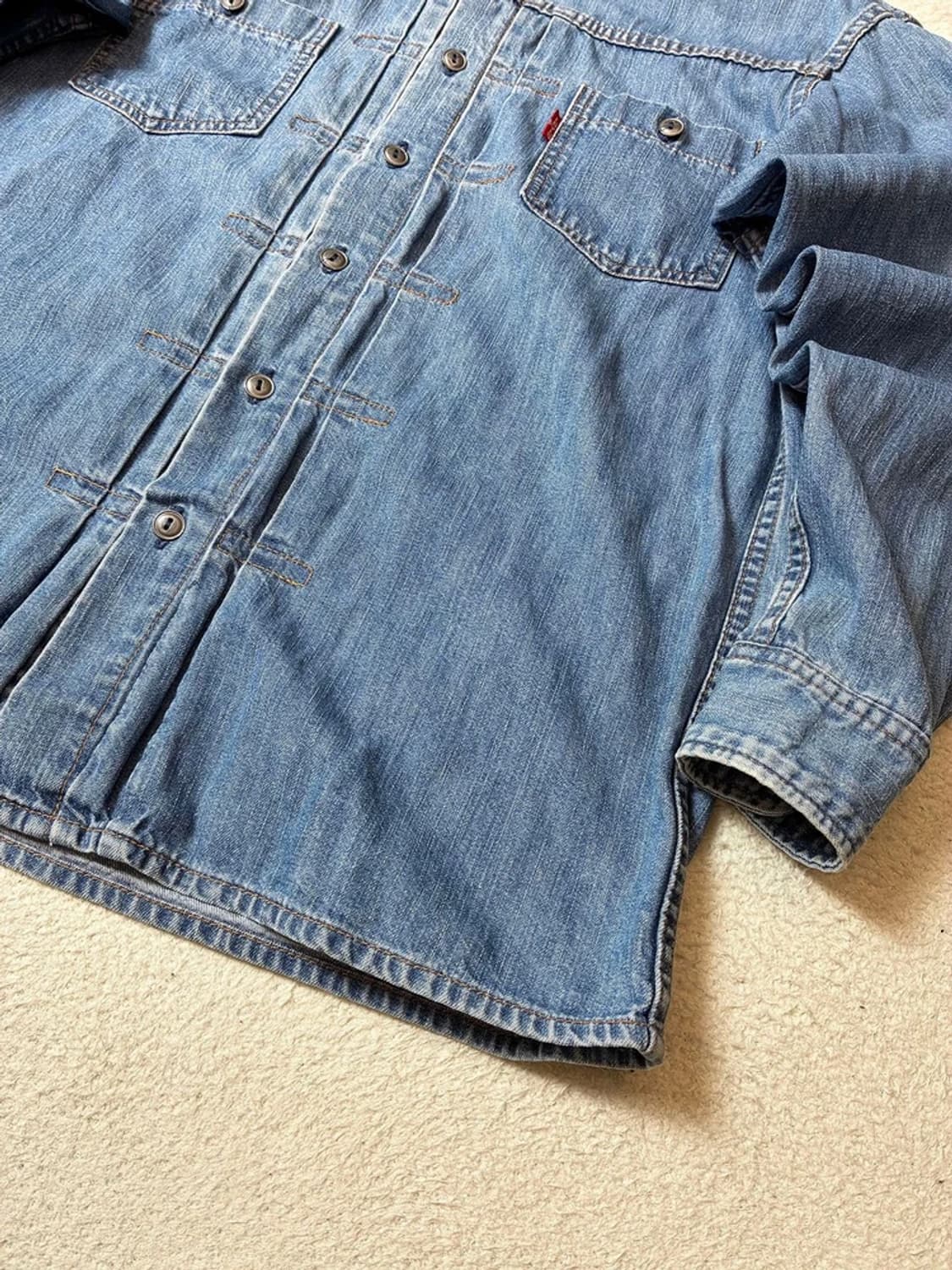 리바이스 90's 세컨타입 데님 셔츠 PN7352 상품이미지4