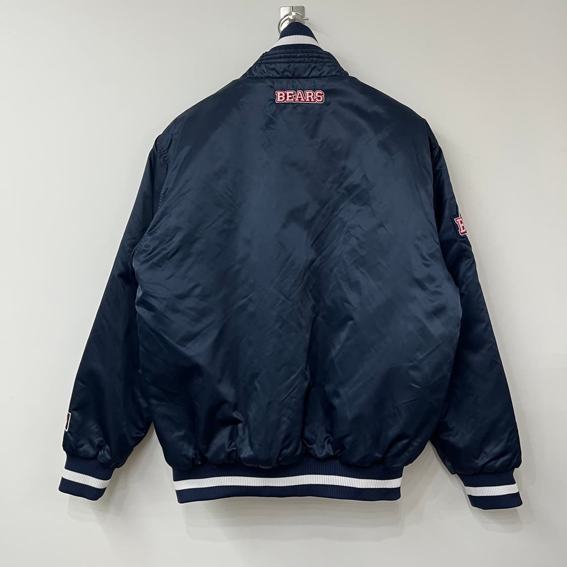 FILA x 두산베어스 레트로 누빔 동계 야구 점퍼 상품이미지3