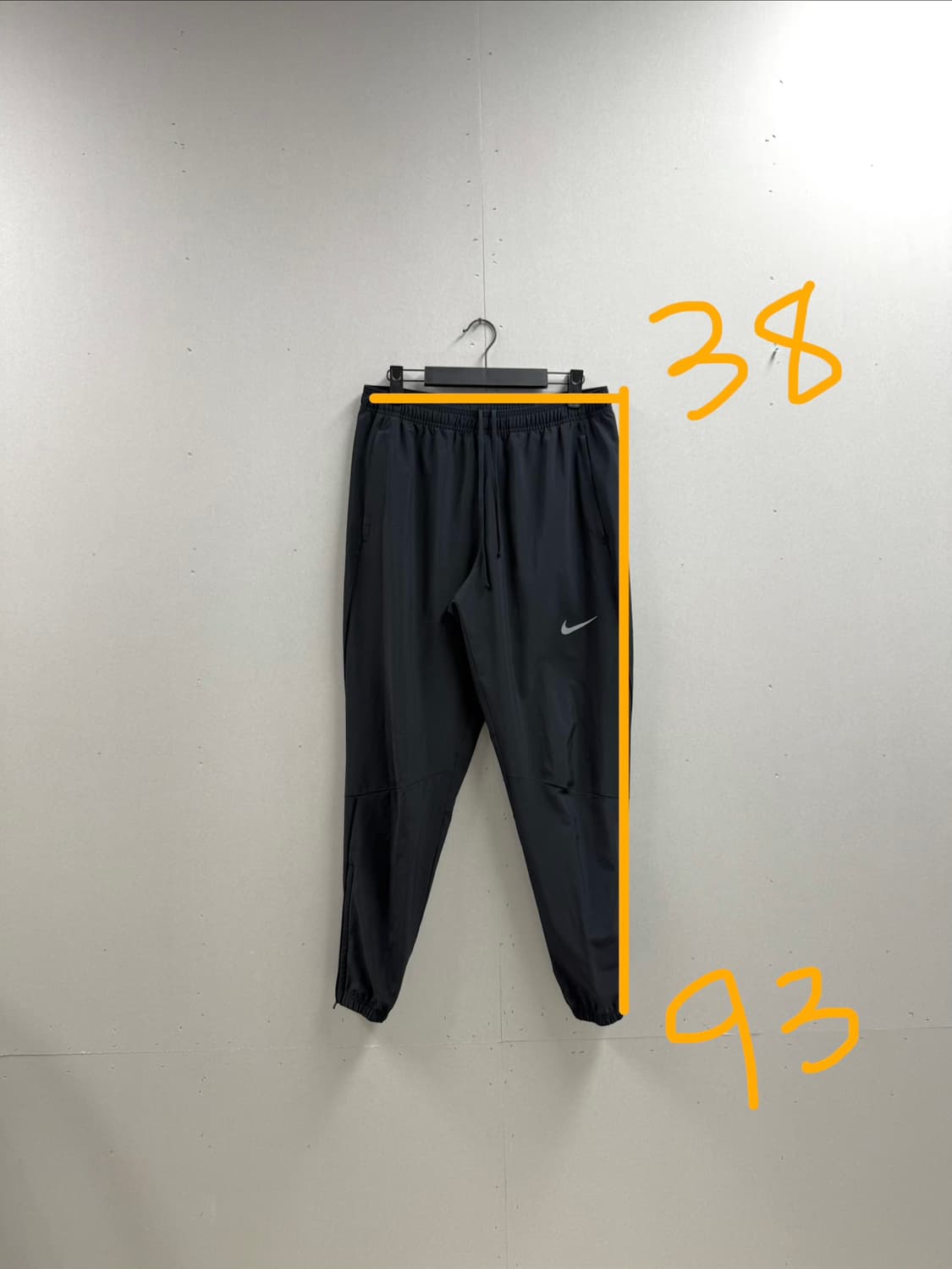 남성 L 85 / 나이키 에센셜 우븐 팬츠 블랙 상품이미지2