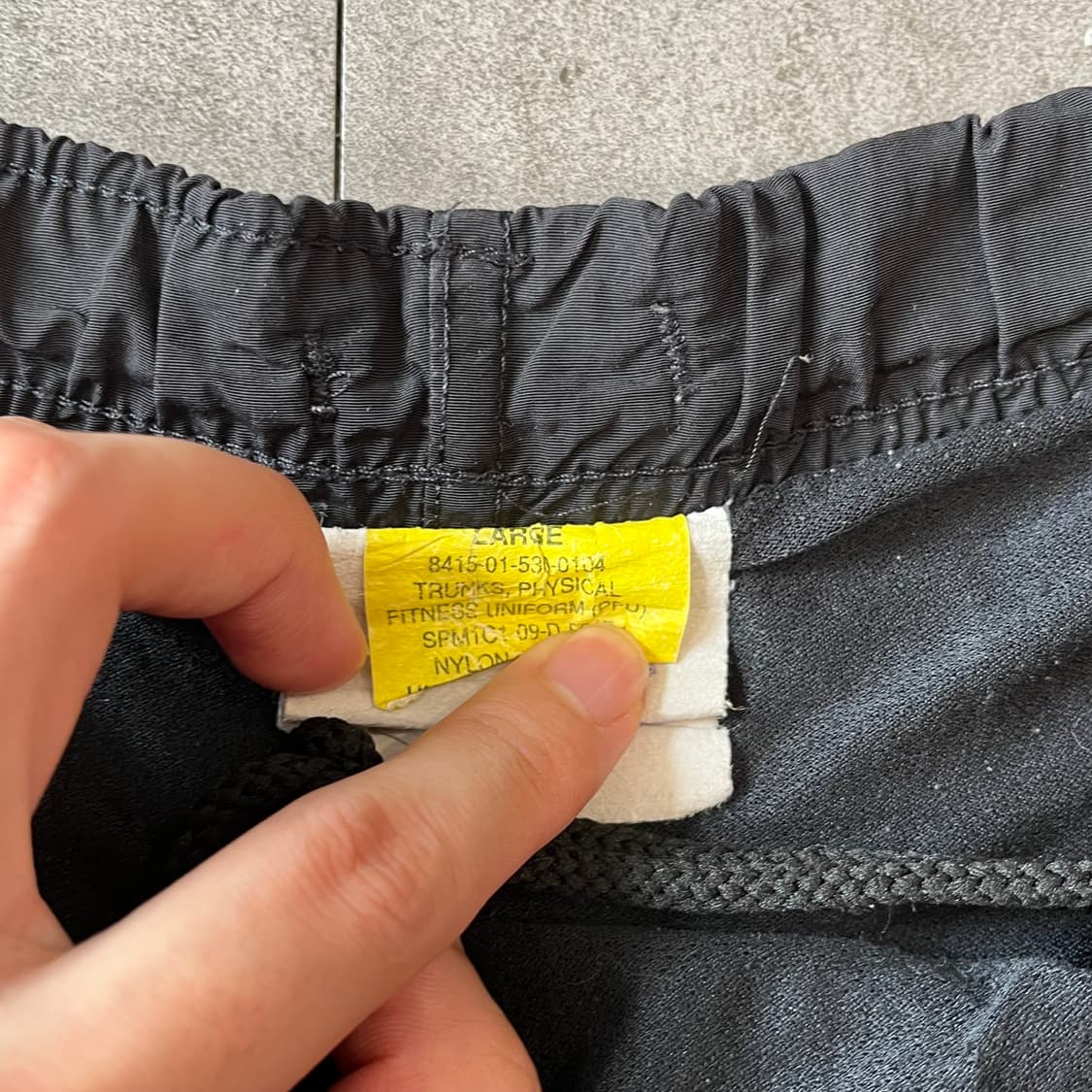 Ipfu 미군 육군 활동복 나일론 팬츠 반바지 숏츠 상품이미지5