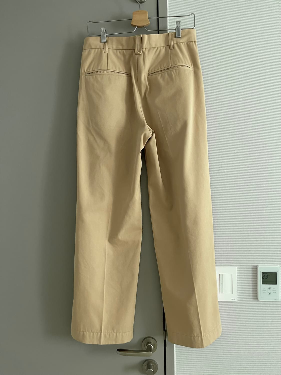 인사일런스 코튼 와이드팬츠 상품이미지2