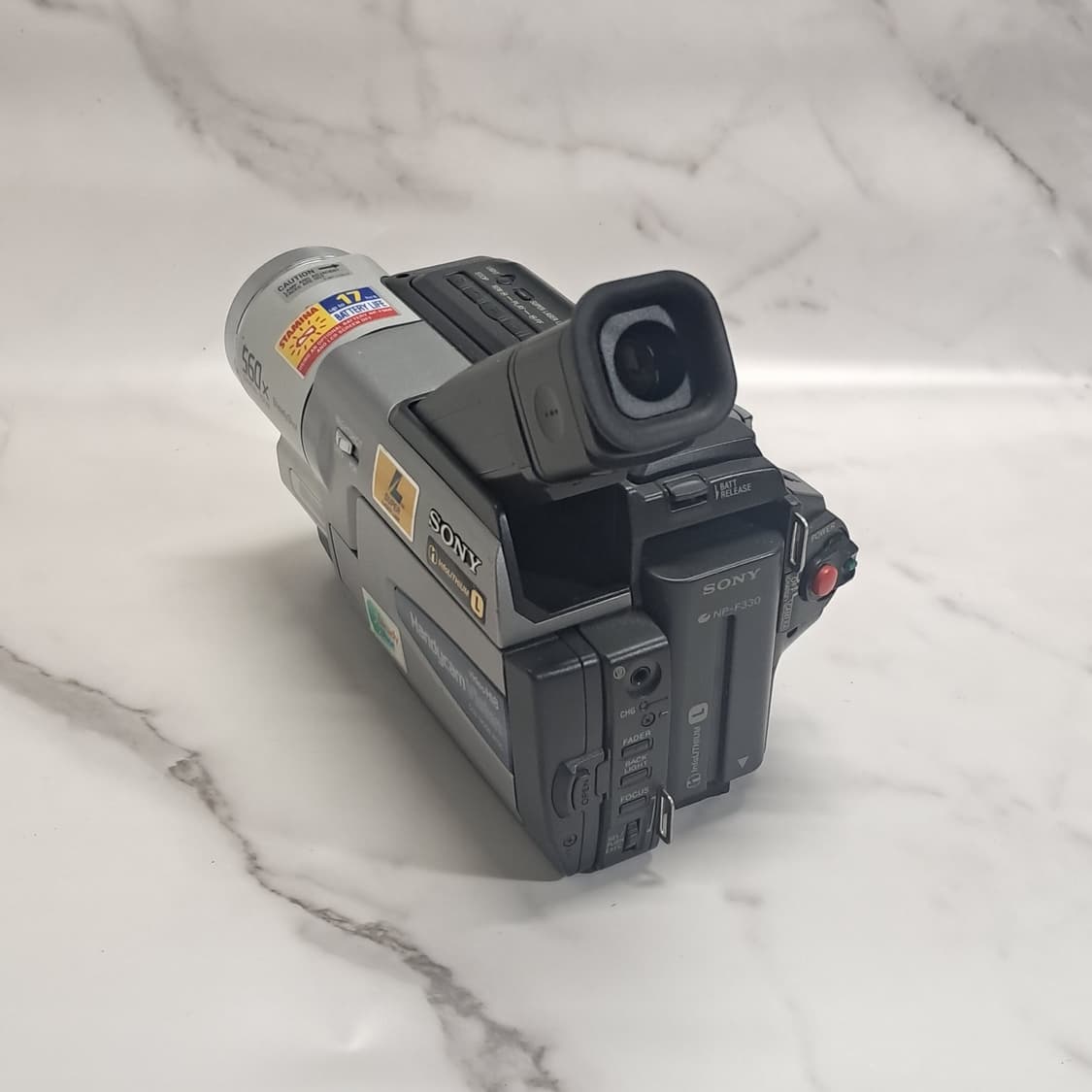 상태굿! 소니 8mm 핸디캠 CCD-TRV98 빈티지 캠코더 상품이미지3