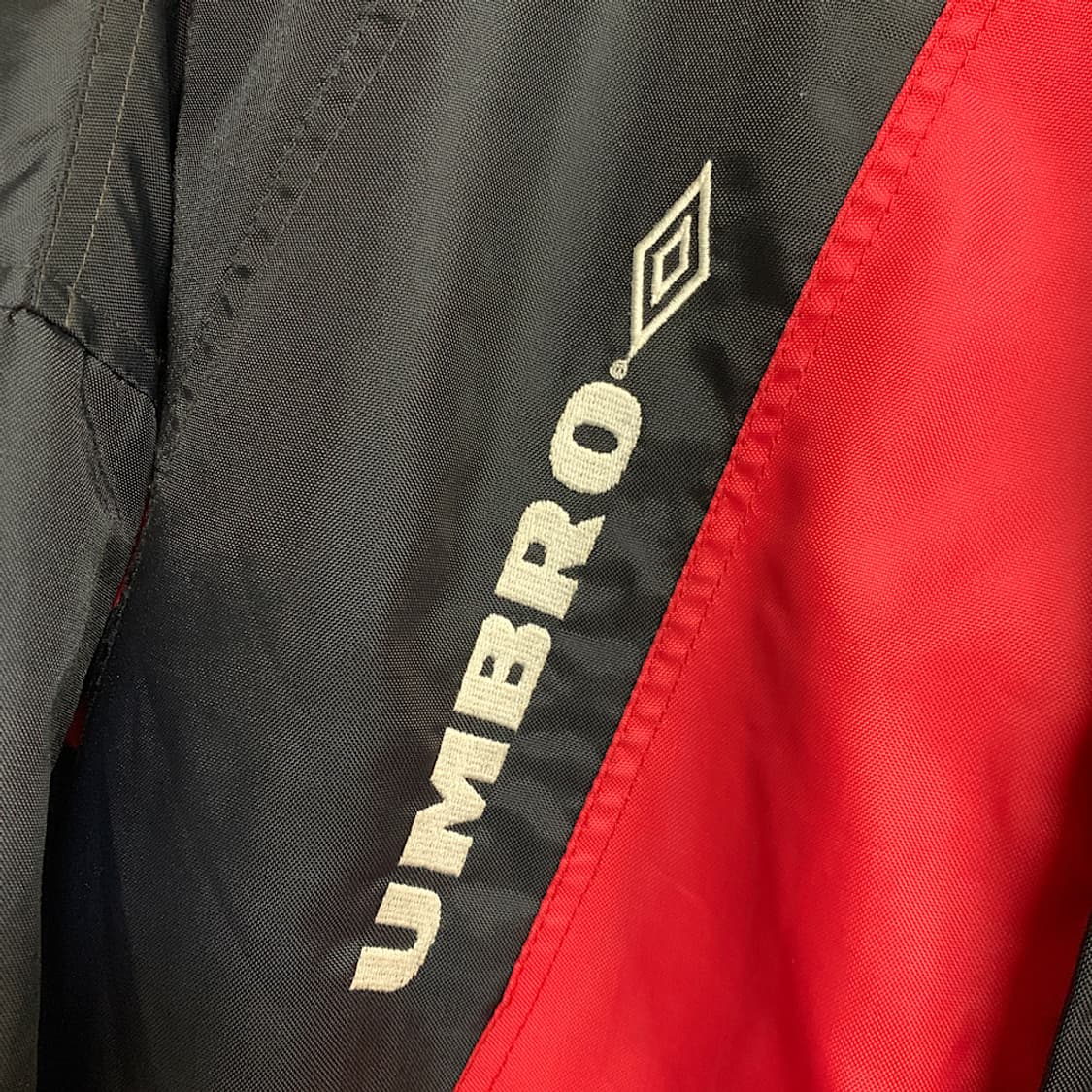 90s 엄브로 UMBRO C.R. 플라멩구 올드스쿨 롱 점퍼 L 상품이미지4