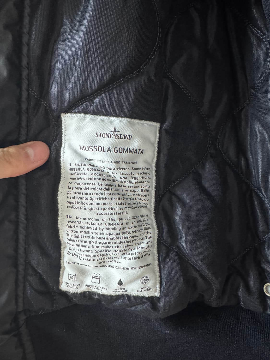 스톤아일랜드 아이스다운 자켓 L 상품이미지8