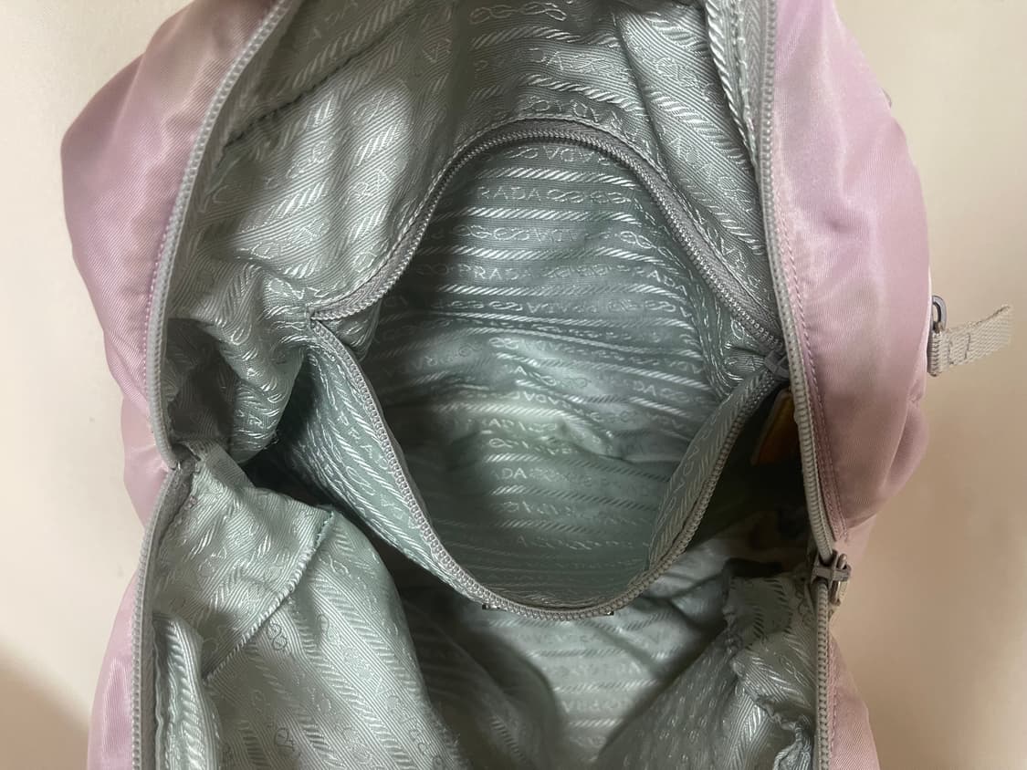 프라다 나일론 빈티지 숄더백 연보라 백 상품이미지9