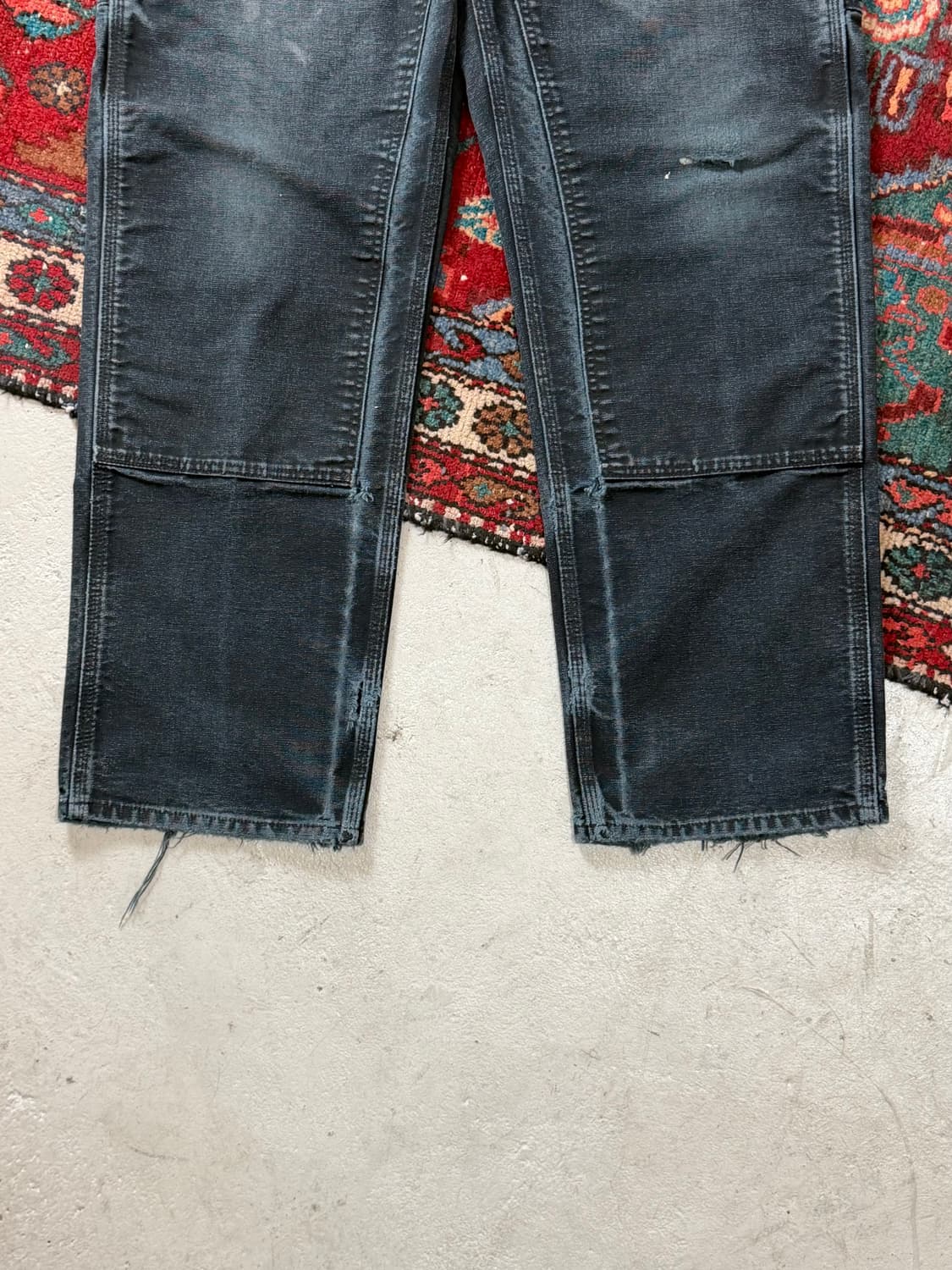 OG USA Made 칼하트 B01 더블니 블랙 칼하트 썩블니 카펜터 상품이미지7