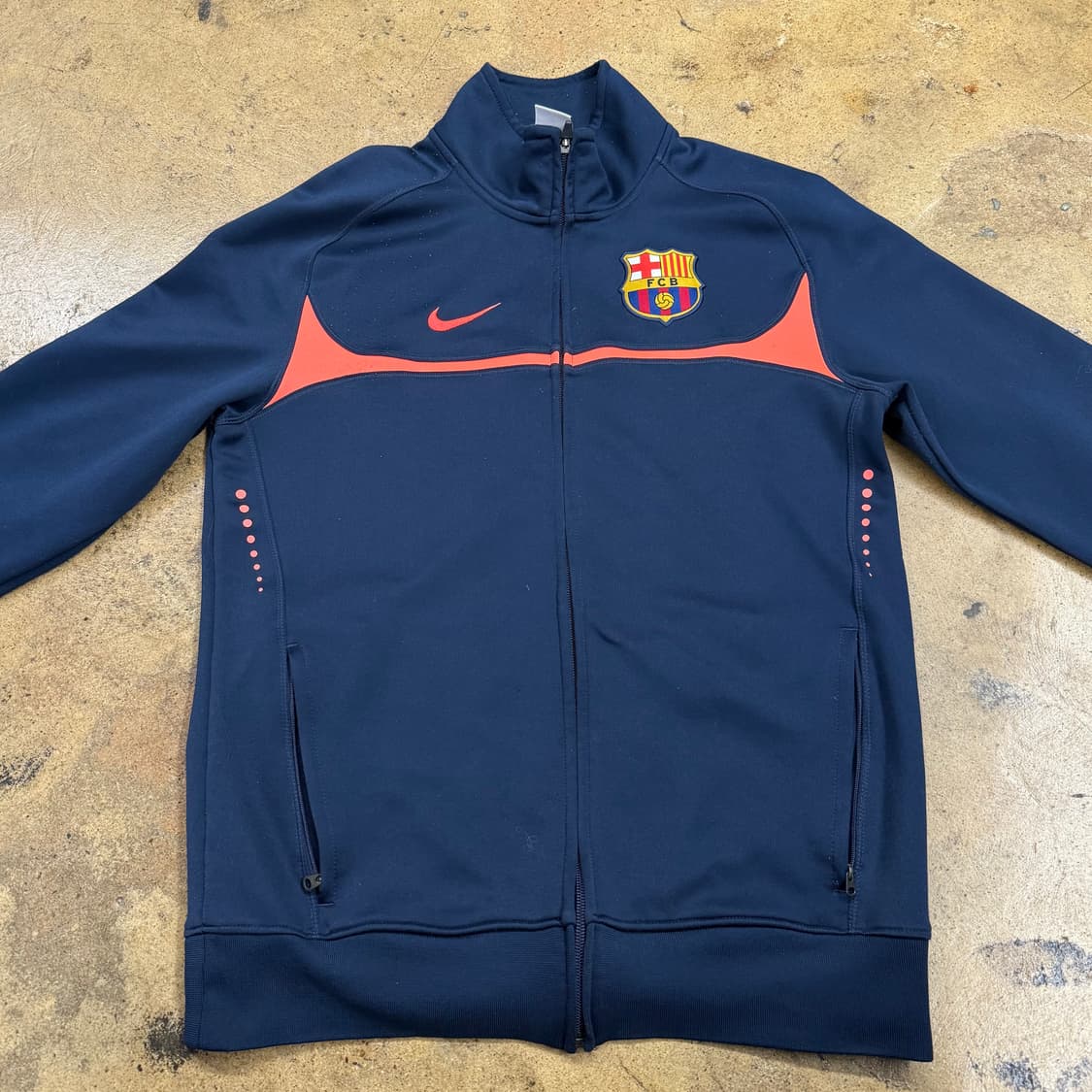 [정품/L] 나이키 FC 바르셀로나 트랙탑 져지 b10 상품이미지3