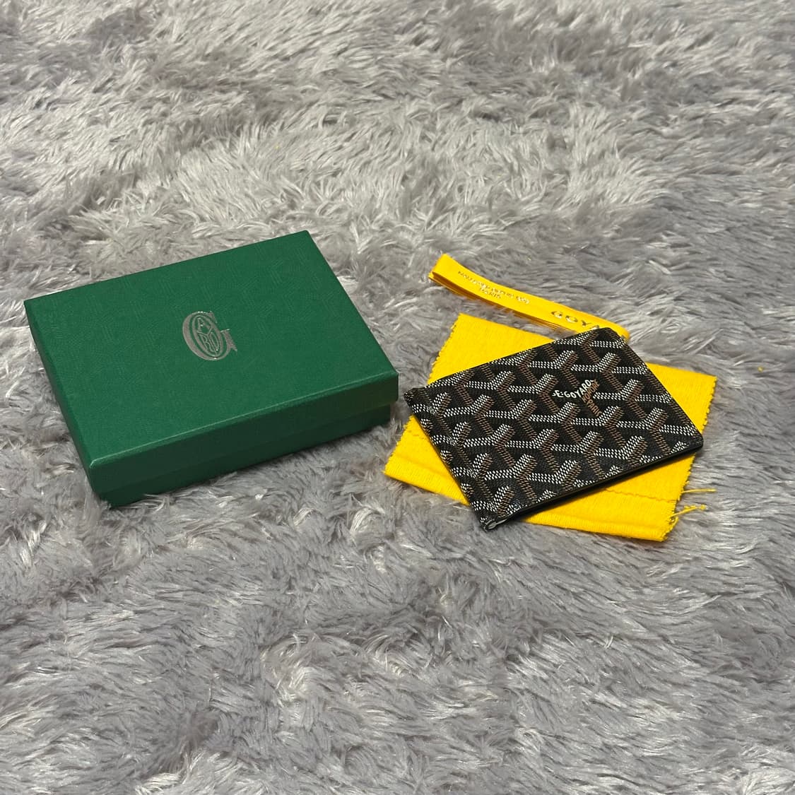 [풀구성] 고야드 생토마 머니클립 반지갑 블랙 상품이미지8