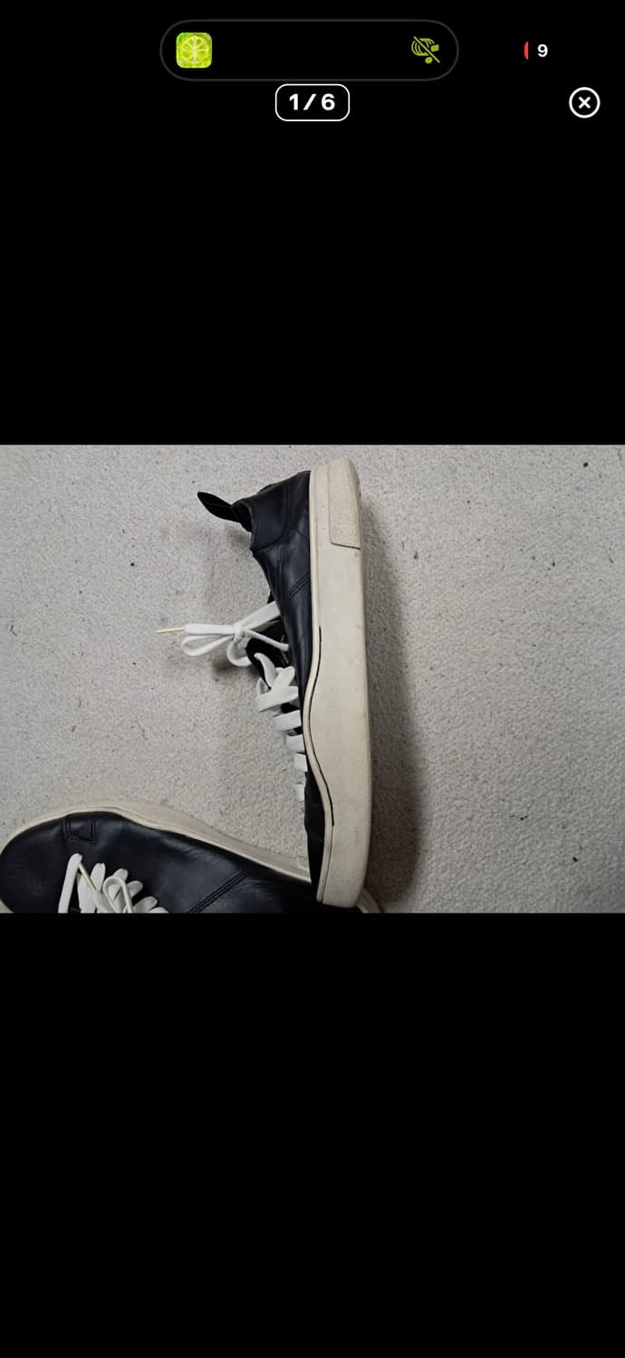 Diesel leather sneakers 상품이미지2