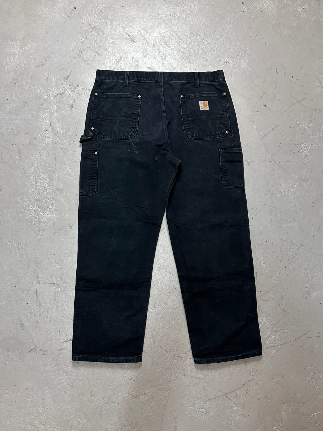 OG USA Made 칼하트 B01 더블니 블랙 칼하트 썩블니 카펜터 상품이미지4