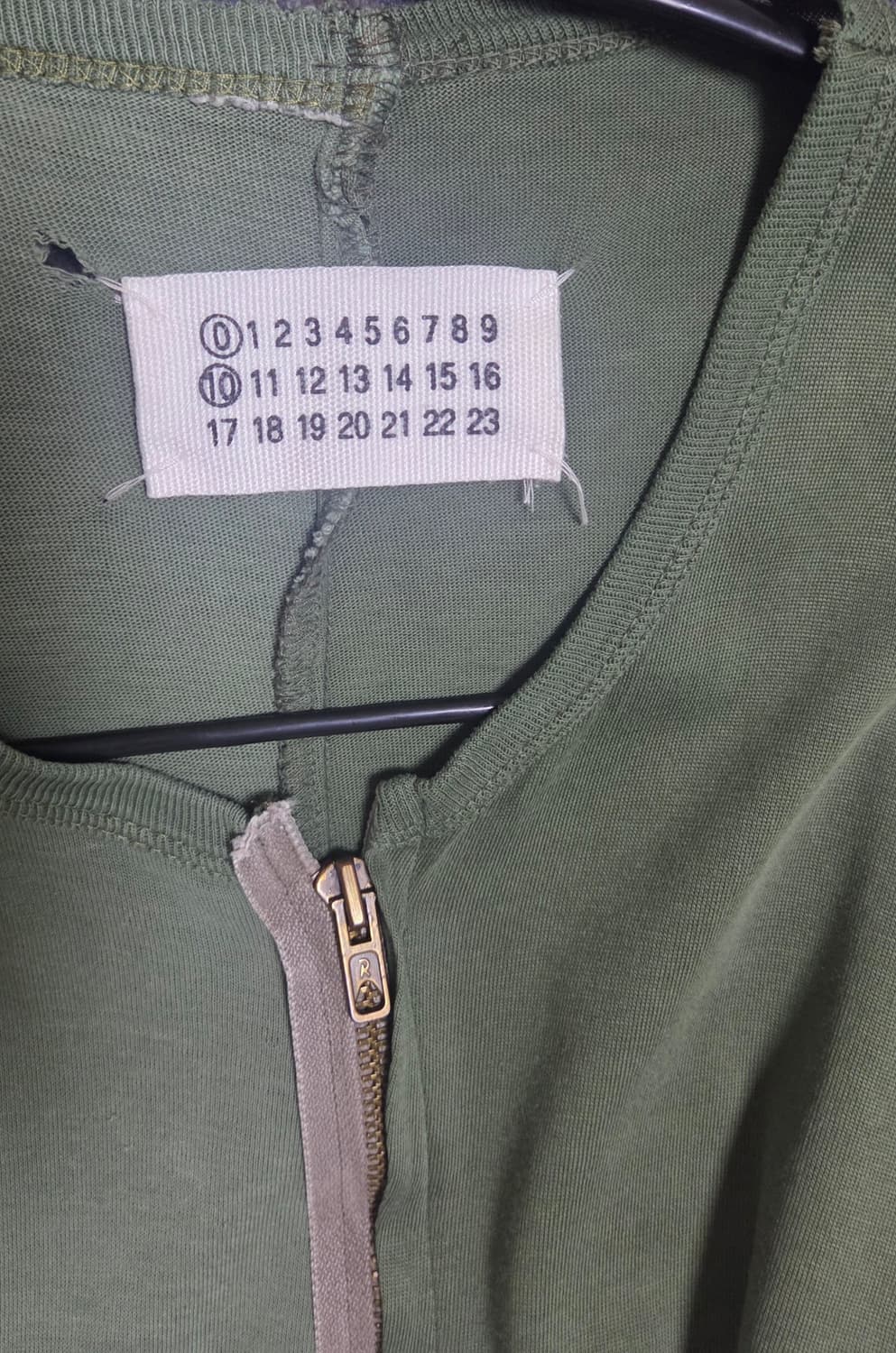 01ss 마르지엘라 아티저널 스플릿 티셔츠 상품이미지4