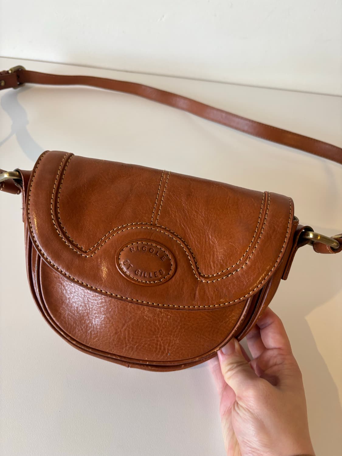 니콜 세인트 자일스 가죽 크로스백 상품이미지2