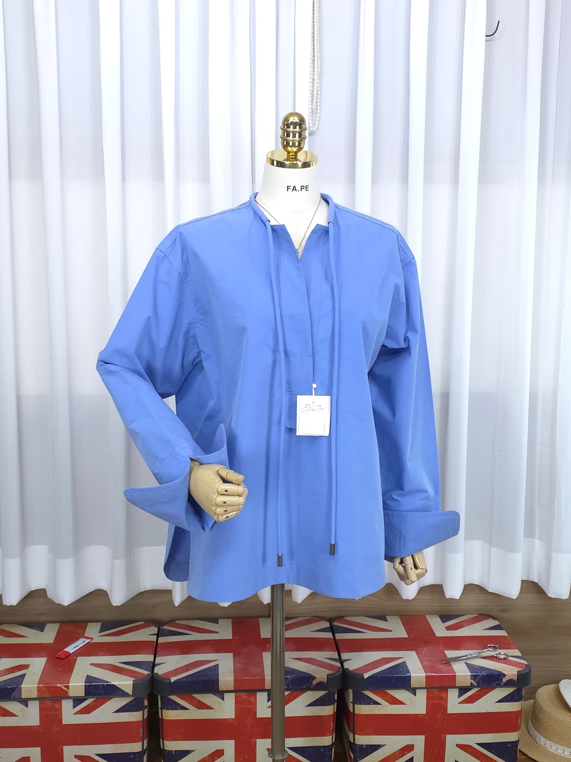 바스락 아방핏 셔츠 상품이미지1