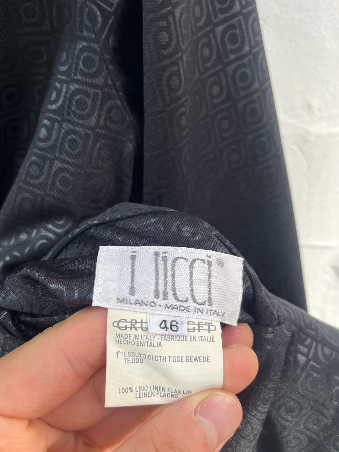 Ilicci MADE IN ITALY 리버시블 점퍼 자켓 46 상품이미지7