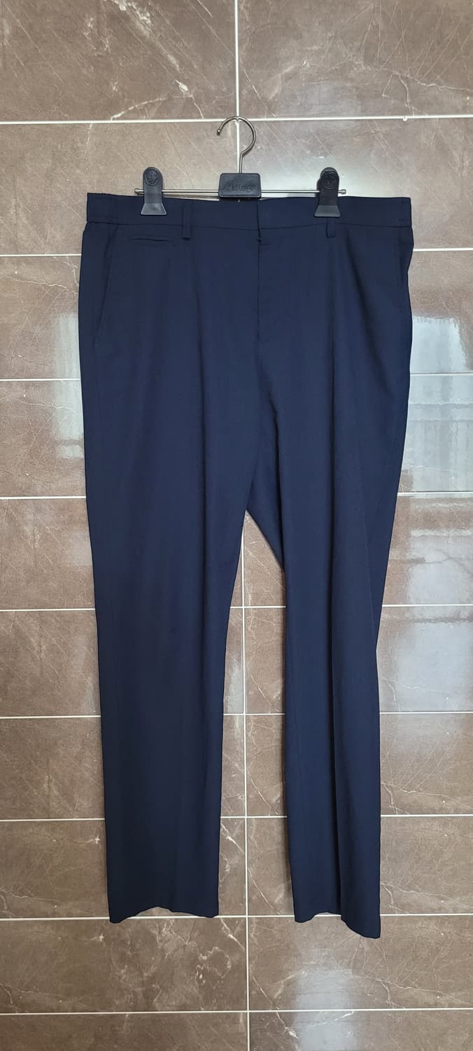 👔남성33-34인치👔CREMIEUX 남성 바지 짙은네이비(한여름용) 상품이미지1