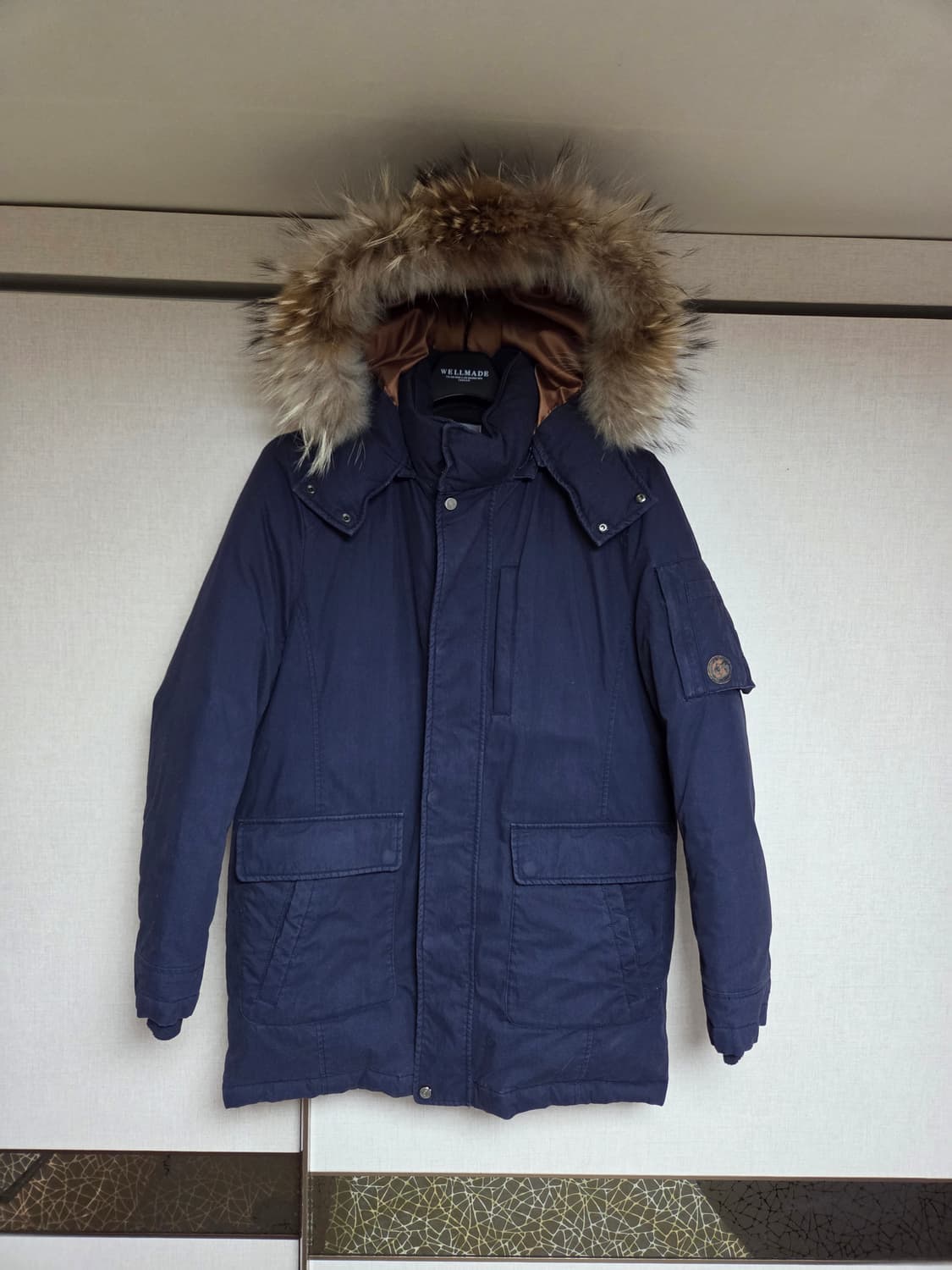 트루젠 네이비 오리털 패딩95~100 상품이미지1