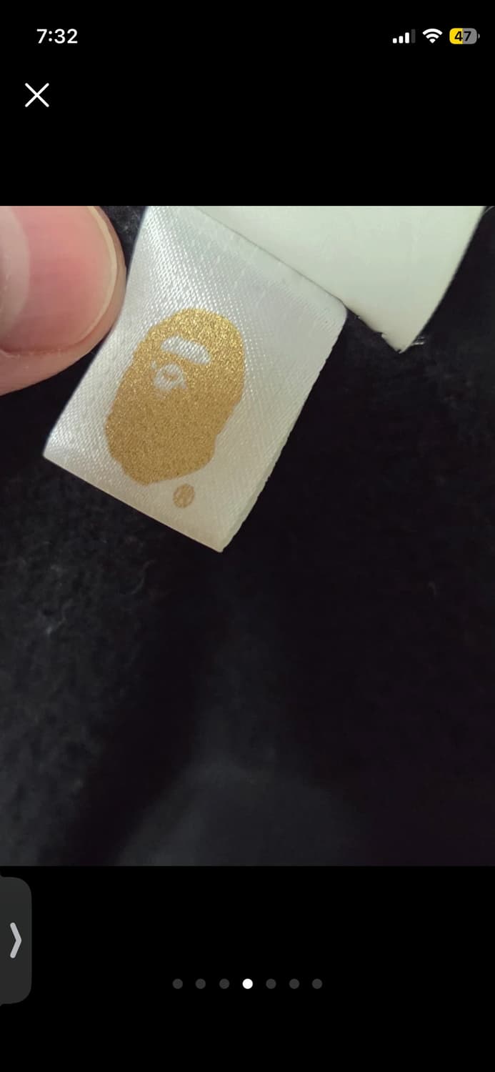 베이프 야광 맨투맨 L 상품이미지4