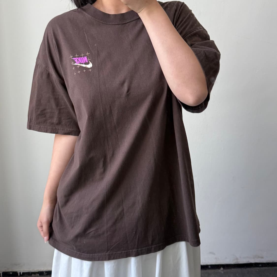 [XL] 나이키 브라운 반팔 상품이미지1