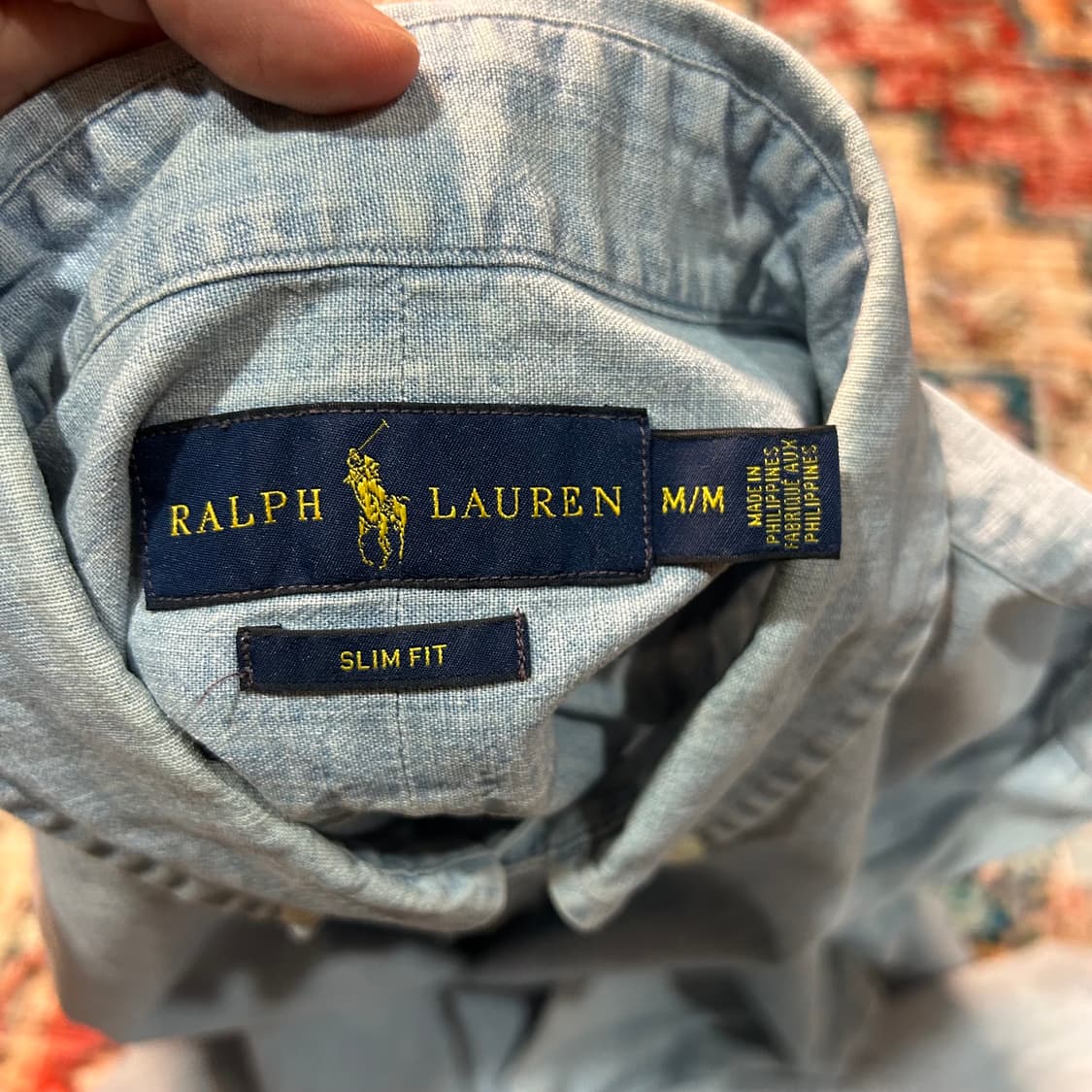 [M] 폴로 랄프로렌 샴브레이 셔츠 상품이미지5