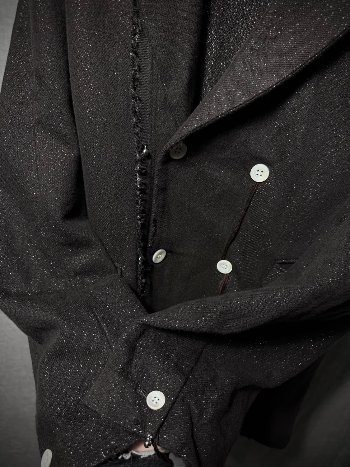 Midorikawa Glitter Nel Damage Coat   상품이미지7